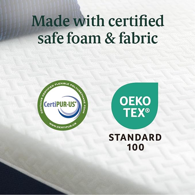 ZINUS 12 Inch Full Cooling Comfort Hybrid Mattress [New Version], Fiberglass Free, Medium Firm Feel, Motion Isolation, Certified Safe Foams & Fabric