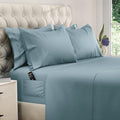 DREAMCARE King Size Sheets Set – 6 pcs Cooling Bed Sheets – up to 15” Deep Pocket King Sheet Set – 2500 Supreme Collection – Extra Soft 100% Brushed Microfiber Hotel Luxury with Side Pocket – M Blue