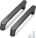 Black Round 5 in 2 pcs Wooden Drawer Pulls Handle pulls for cabinets Kitchen Cabinet Drawer pulls Cabinet Door Pull