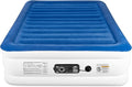 SoundAsleep Products CloudNine Series Air Mattress Includes Dual Smart Pump Technology - Full Size