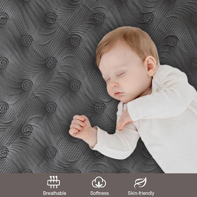 King Mattress, 14 Inch Hybrid Mattresses Black with Gel Memory Foam and Individually Pocket Innerspring Euro Top Medium Firm for Motion Isolation, Edge Support, 100 Night Trial
