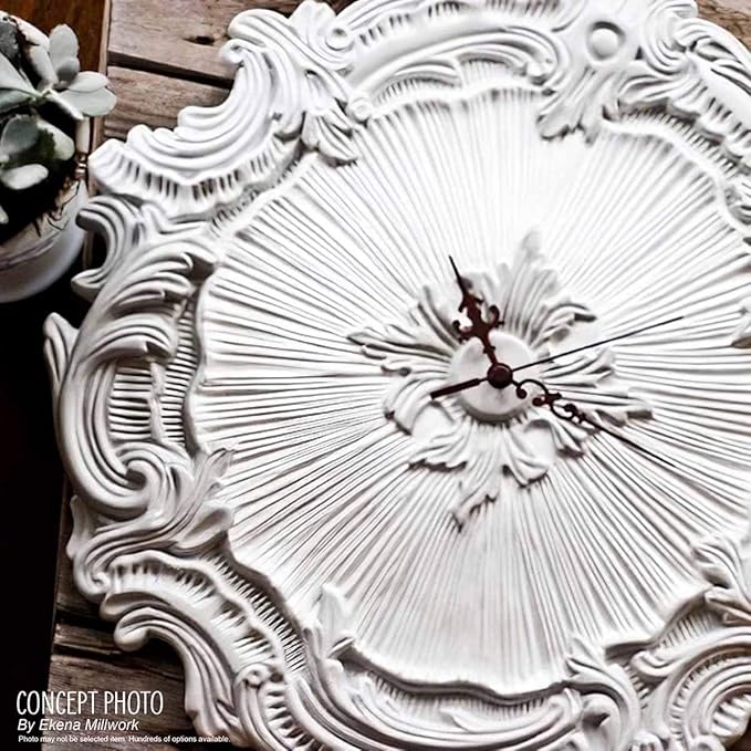 12 1/2"OD x 3 7/8"ID x 3/4"P Bradford Ceiling Medallion (Fits Canopies up to 6 5/8"), Hand-Painted Iridescent Gold