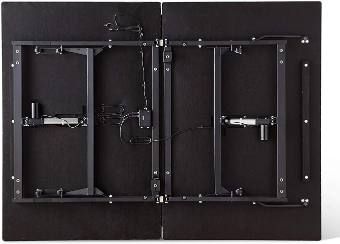 Lucid L150 Adjustable Base – Bed Frame with Head and Foot Incline – Wireless Remote Control – Premium Quiet Motor, Full size