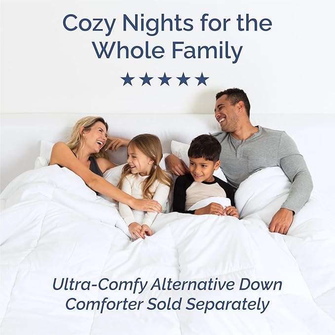 King Size 4 Piece Sheet Set - Comfy Breathable & Cooling Bed Sheets Set - Hotel Luxury Bedding for Women, Men, Kids, Teens, Boys & Girls - Deep Pockets, Ultra-Soft, Wrinkle Free - Oeko-Tex - Spa Blue