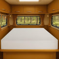Foamma 2” x 34” x 75” Camper/RV Travel High-Density Bunk Mattress Topper, Made in USA, Comfortable, Travel Trailer, CertiPUR-US Certified, Cover Not Included