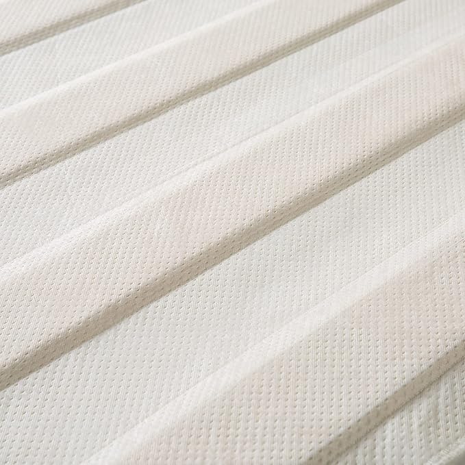 ZINUS Compack Fabric Covered Wood Slats, Bunkie Board, Box Spring Replacement, Full, Natural