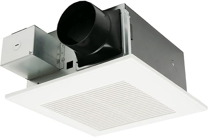 Panasonic WhisperFit Retrofit Ceiling Mount Bathroom Exhaust Fan, 50-80-110 CFM, FV-0511VF1