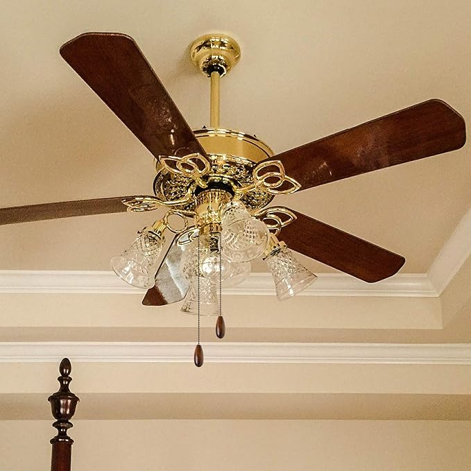 8 Pieces Ceiling Fan Pull Chains Extender Wooden Pendant Pull Chain Extension for Ceiling Light Lamp Fan (Walnut Color, White, Silver, Wood Color)