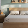 Kin By Tuft & Needle Medium Firm 10" Twin Adaptive Foam Mattress in a Box, Cooling Pressure Relief, Balanced Support, 100 Night Trial, Fiberglass-Free, CertiPUR-US, 10-Year Limited Warranty