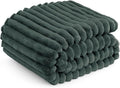 Bedsure GentleSoft Mallard Green Fleece Blanket for Couch - Cozy Soft Blankets for Women, Cute Small Throws for Girls, 60x80 Inches