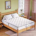 Vesgantti Queen Size Mattress, 10 Inch Innerspring Multilayer Hybrid Mattress, Ergonomic Design with Breathable Foam and Pocket Spring, Tight Top Series Medium Firm Feel