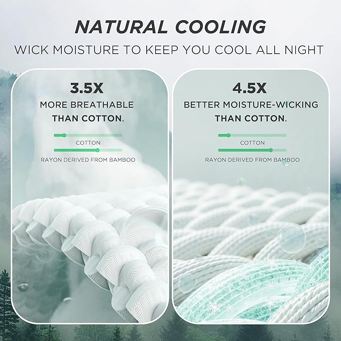 Bedsure Cooling Cotton Waffle Full Size Blanket - Lightweight Breathable Blanket of Rayon Derived from Bamboo for Hot Sleepers, Luxury Throws for Bed, Couch and Sofa, Taupe, 80x90 Inches