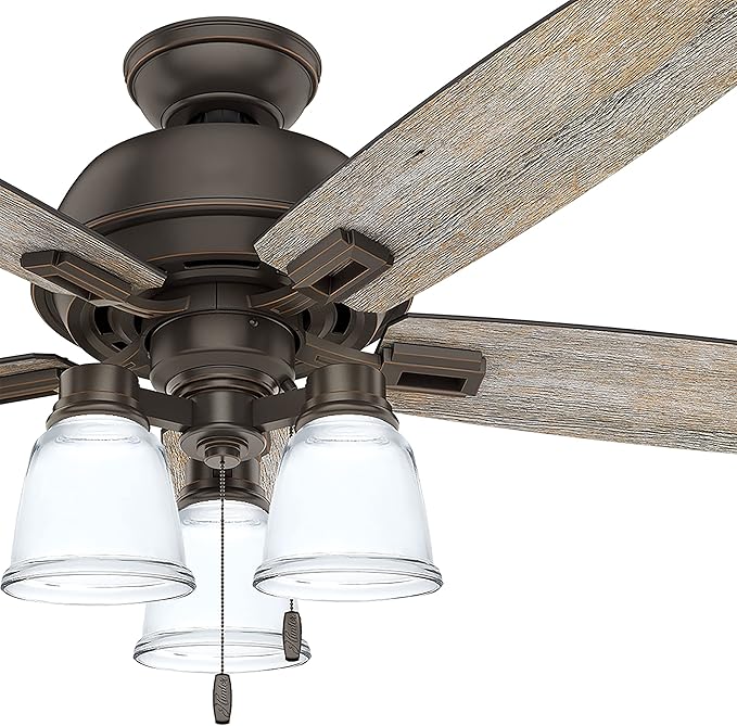 Aspen Creative 23127-4 Contemporary Clear Ceiling Fan Replacement Glass Shade, 2-1/8" Fitter, 4-5/8" Diameter x 4-1/2" Height, Clear, 4 Pack