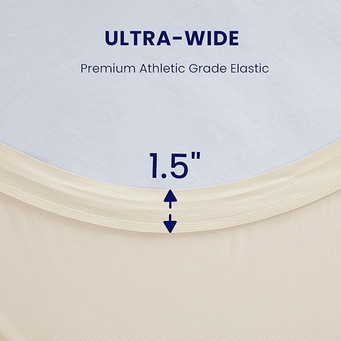 SLEEP ZONE Full Size Cooling Mattress Topper for Double Bed, Premium Zoned Cool Mattress Pad Cover, Padded Mattress Protector Breathable Washable, Deep Pocket 8-21" (Beige, Full)