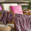 BEDELITE Pink Leopard Print Throw Blanket – Soft & Cozy Cheetah Blanket for Couch, Bed & Sofa, Lightweight Fleece Animal Print Decor, 50"x 60", Pink