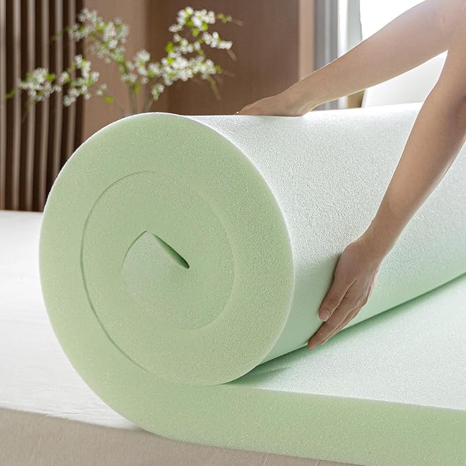 ZINUS 3 Inch Green Tea Memory Foam Mattress Topper, Smaller, More Convenient WonderBox Packaging, Pressure-Relieving Layers, CertiPUR-US Certified, King