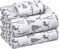 RUVANTI Flannel Sheets Twin Size - 100% Cotton Double Brushed Twin Sheets Set, Deep Pockets 16 Inches, All Seasons Breathable & Extra Soft Bed Sheets, Warm & Cozy, 3 Piece, Dry Winter