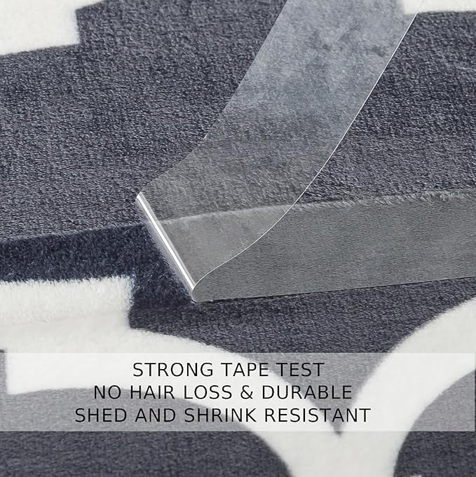 Gray Pattern King Size Blanket,90x108 Inches Microfiber Soft Cozy Fluffy Warm Hand Made Throw Blankets for King Calking Bed,Couch, Sofa, Chair, Camping, Picnic,Grey and White