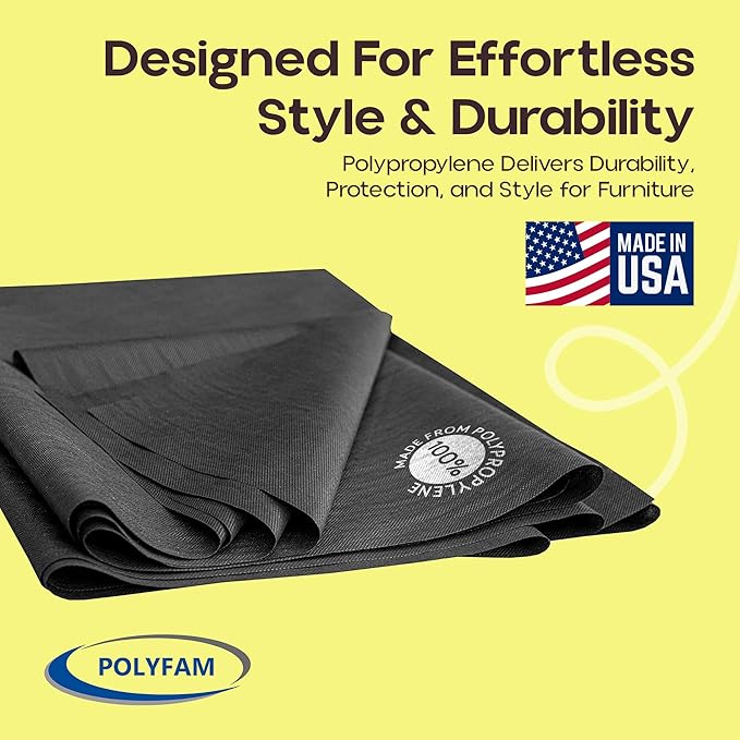 Bed Dust Cover – Bottom Cloth/Replacement Fabric for Underside of Mattress Box Spring or Foundation – Cambric Dust Cover Fabrics – Bed Dust Covers - Upholstery Fabric for Bed, Full/Queen 60" x 80"