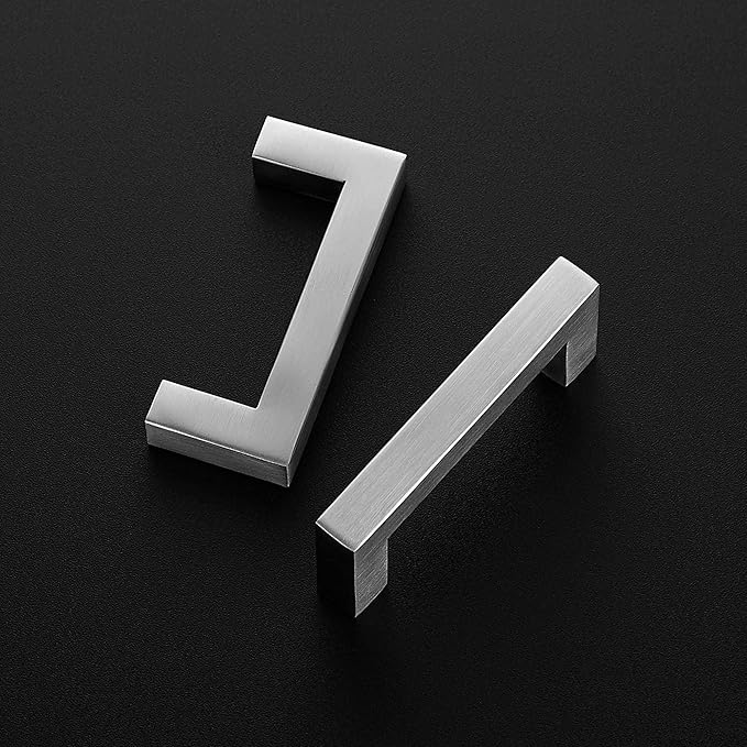 Ravinte 25 Pack Brushed Nickel Kitchen Cabinet Handles 3 Inch Cabinet Pulls Square Kitchen Hardware for Cabinet Drawer Pulls Drawer Handles Come with Screwdriver