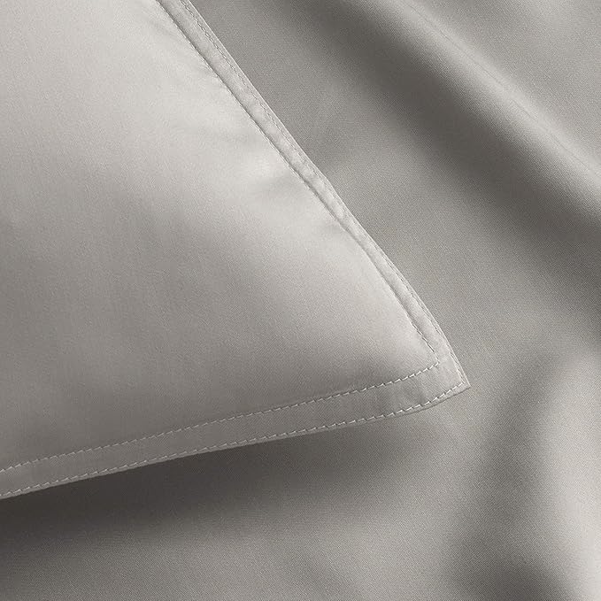 Full Sheets by Pure Bamboo, Genuine 100% Organic Viscose Derived from Bamboo Bed Sheet Set, Luxuriously Soft & Cooling, Double Stitching, Lifetime Quality Promise (Full, Stripes)