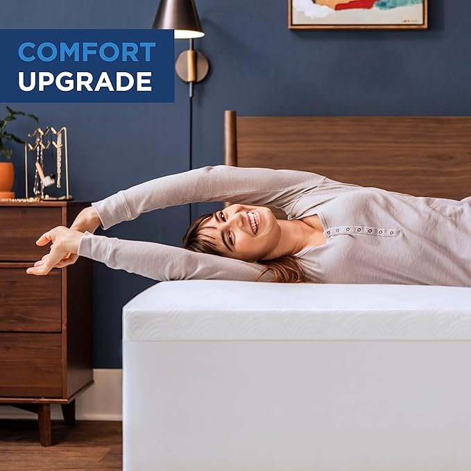 Tempur-Cloud 2-Inch Mattress Topper, King,White