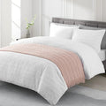 BOURINA Pink Throw Blanket 50 x90 Inches Throw Textured Solid Soft Sofa Throw Bed Runner Couch Cover Knitted Decorative Blanket Bed Runner