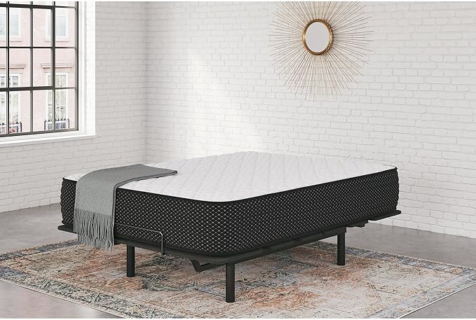 Signature Design by Ashley Limited Edition Firm 12 Inch Hybrid Mattress with Gel Memory Foam and Edge Support for Cool Sleep and Pressure Relief, Full, Fiberglass Free, Mattress In A Box