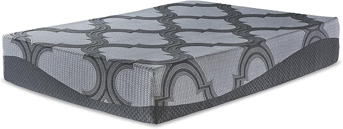 Signature Design by Ashley Twin Size 1100 11 Inch Hybrid Mattress with Support & Pressure Relief Cooling Gel Memory Foam, Fiberglass Free, Mattress In A Box