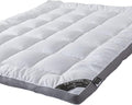 Mattress Topper King Mattress Pad Protector - Quality Plush Luxury Down Alternative Pillow Top - Extra Thick Mattress Cover(King Size)