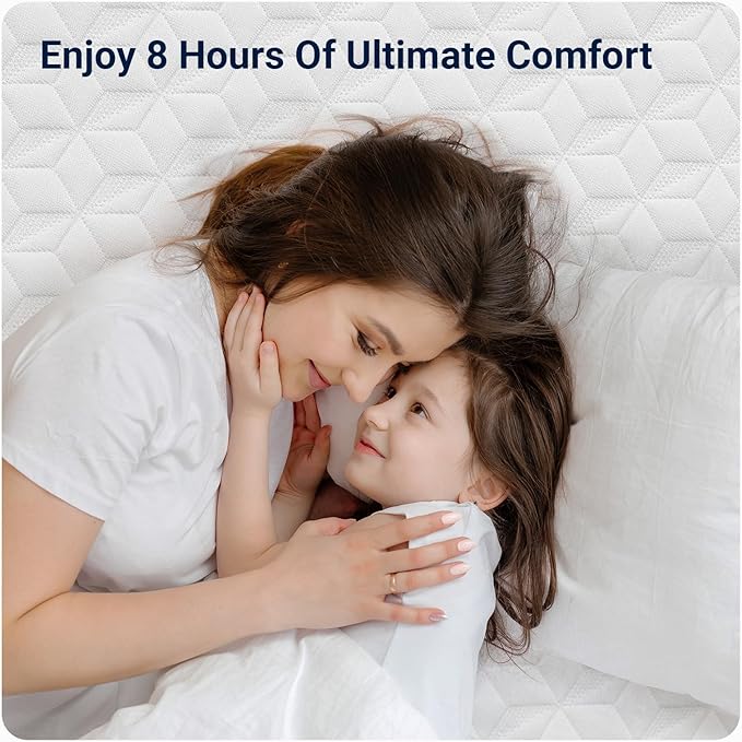 Avenco 6 Inch Full Size Mattress, Memory Foam Full Mattress in a Box for Comfort Sleep & Pressure Relief, CertiPUR-US Certified Medium Firm Full Mattresses