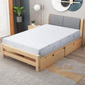 BestMassage | 8 Inch King Mattress | Gel Memory Foam | Medium Firm Feel | White | Bed in a Box, CertiPUR-US Certified | Pressure Relief, Cooling Ventilated Foam | Breathable Knit Cover