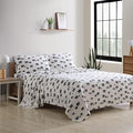Eddie Bauer - King Sheets, Cotton Flannel Bedding Set, Brushed For Extra Softness, Cozy Home Decor (Bear Family, King)