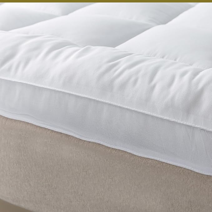 Mattress Topper Queen Size Pillowtop Mattress Cover Cooling Mattress Pad 2 Inch Thick