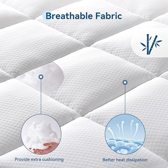 ONENICE 5 Inch Full Size Mattress in a Box, Cooling Gel Memory Foam Mattress, Removable Pillowtop with 3D Snow Down Alternative Filling, CertiPUR-US Certified, Fiberglass-Free, Pressure Relief