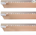 Battery Powered LED Strip Lights, Wireless LED Strip Lights 40 inch x 3 Pack for Kitchen Under Cabinet Lighting, Shelves, Under Counter, Closet, Cordless Click Light, Neutral White 4000K