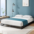 Zinus Joseph Low Profile 6 Inch Platform Bed Frame, Wood Slat Support, No Box Spring Needed, Eco Friendly WonderBox(TM) Packaging, Easy Assembly, Black, Full
