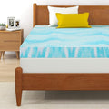 IULULU Mattress Topper, 4 Inch Gel Memory Foam Mattress Topper, California King, CertiPUR-US Certified
