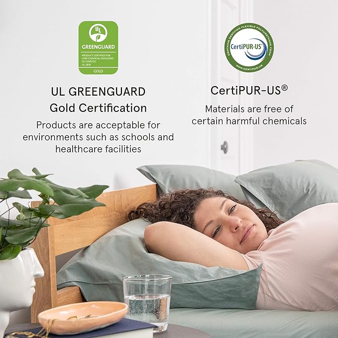 Tuft & Needle Mattress Topper, Twin Size, 2 inches of our Breathable, Supportive Adaptive Foam, Luxe Gray Cover, CertiPUR-US and Greenguard Gold Certified