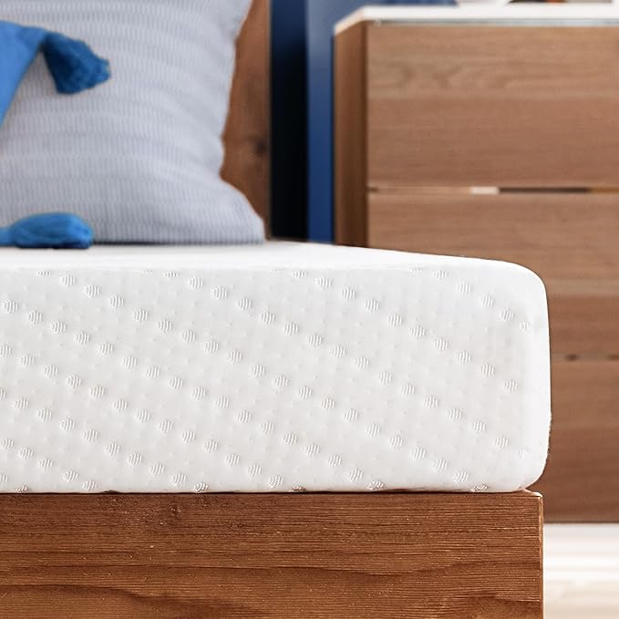 Best Price Mattress 5 Inch Twin Mattress, Cooling Gel Memory Foam Mattress for Kids and Adults, Medium Firm Mattress, Bed-in-A-Box, White