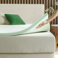 ZINUS 2 Inch Green Tea Memory Foam Mattress Topper, Smaller, More Convenient WonderBox Packaging, Pressure-Relieving Layers, CertiPUR-US Certified, Twin