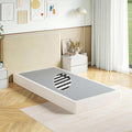 Box Spring Twin Size, 7 Inch Low Profile Metal Frame Mattress Foundation, 3000 lbs Heavy Duty Boxspring with Fabric Cover, Easy Assembly, Noise Free, Non-Slip