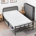 BestMassage | 12 Inch Full Mattress | Gel Memory Foam | Medium Firm Feel | White | Bed in a Box, CertiPUR-US Certified | Pressure Relief, Cooling Ventilated Foam | Breathable Knit Cover