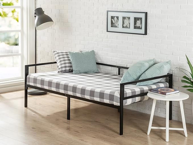 ZINUS Brandi Quick Lock Twin Day Bed frame with Steel Slat Support