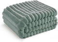 Bedsure GentleSoft Sage Green Fleece Blanket for Couch - Cozy Soft Blankets for Women, Cute Small Throws for Girls, 50x70 Inches
