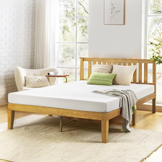 Best Price Green Tea Memory Foam Mattress for Kids & Adults, Medium Firm, 5 Inch Full Size, Bed-in-A-Box