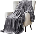Walensee Fleece Blanket Plush Throw Fuzzy Lightweight (King Size 108x90 Dark Grey) Super Soft Microfiber Flannel Blankets for Couch, Bed, Sofa Ultra Luxurious Warm and Cozy for All Seasons