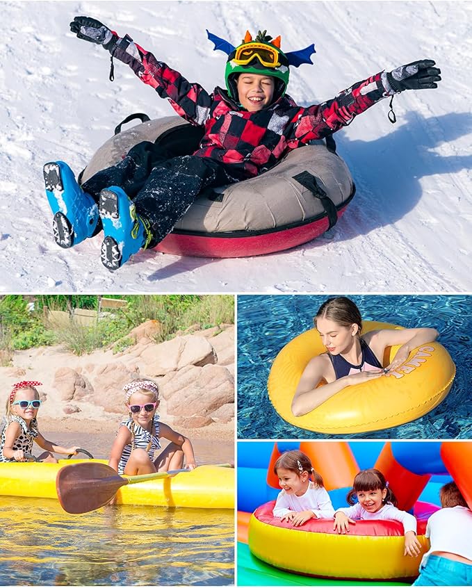 Air Mattress Pump, Rechargeable 6000mAh Portable Air Pump, Quick-Fill Electric Air Inflator Deflator for Outdoor Camping Inflatable Bed Pool Boat Float Raft Swimming Rings Vacuum Bag