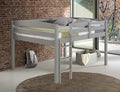 Concord Junior Loft Bed, Twin, Grey