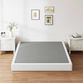 ZIYOO Full Box Spring and Cover 9 Inch High Profile Easy Assembly,Mattress Foundation/Heavy Duty Metal Steel Structure/Quiet Noise-Free Accessory